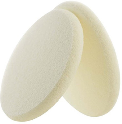 

sweetpea Pcs Set Of 2 Makeup Sponge Foundation Blender Blending Puff Dry & Wet Use Soft Touch Cosmetic Tool-(white)