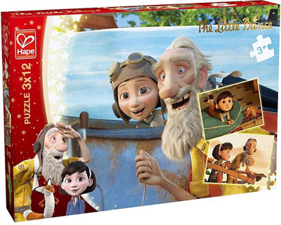 

Hape The Little Prince Day Dreaming - 12 pcs x 3 Puzzle(36 Pieces)
