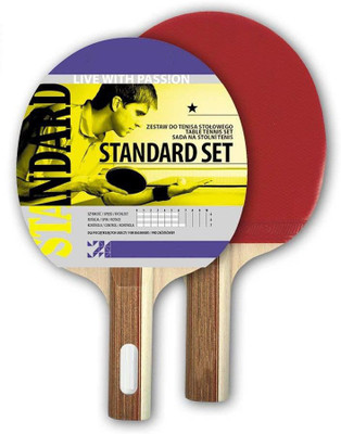 

QUINERGYS ® STANDARD SET - Table Tennis Set - Two Bats + Balls Table Tennis Kit