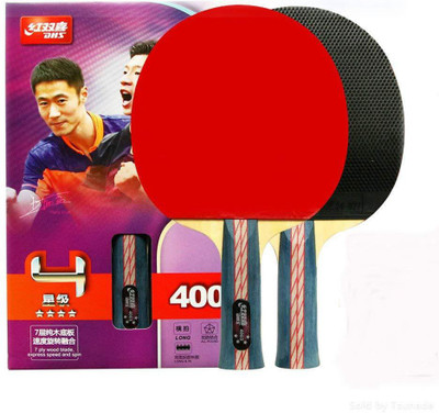 

QUINERGYS ™ Ping Pong Paddle Set includes 2Ping Pong Paddles with 3 Star Ping Pong Balls for Table Tennis Table Tennis Kit