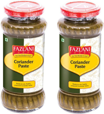 

Fazlani Foods Ready To Eat Pack of 2 Coriander Paste 300 g