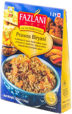 

Fazlani Foods Ready To Eat Prawns Biryani 285 g