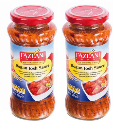 

Fazlani Foods Ready To Eat Pack of 2 Rogan Josh Sauce 285 g