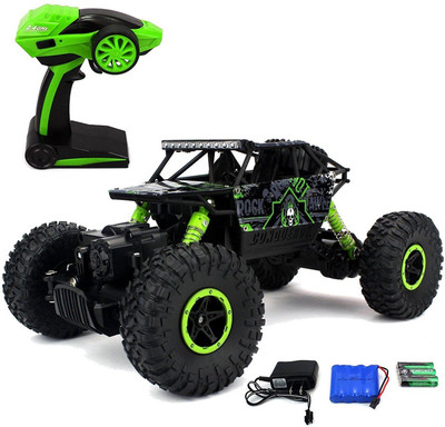 

Bluwings Remote Controlled Rock Crawler All-wheel-drive R/C Car(Green)
