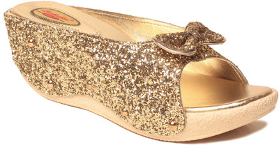 

MSC Women Gold Flats