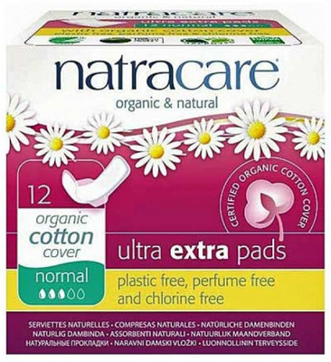 

natracare Organic and Natural Ultra Extra Pads With Wings Sanitary Pad(Pack of 12)