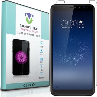 MOBIVIILE Tempered Glass Guard for Micromax Canvas Infinity(Pack of 1)