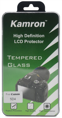 

Kamron Tempered Glass Guard for CANON EOS 5D4 / 5D III / 5DSR High Definition LCD Screen Protector(Pack of 1), Transperent