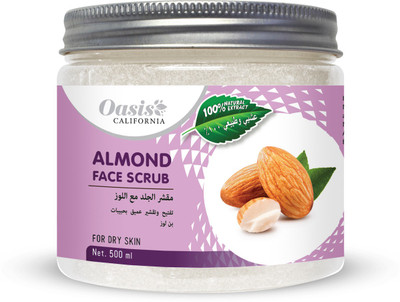 

Oasis CALIFORNIA 100 % Natural Extracts Almond Scrub(500 ml)