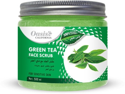 

Oasis CALIFORNIA 100 % Natural Extracts Green Tea Scrub(500 ml)
