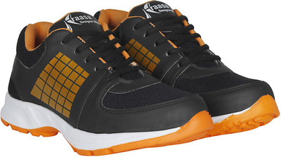 

Kraasa Sports Running Shoes For Men(Black, Orange