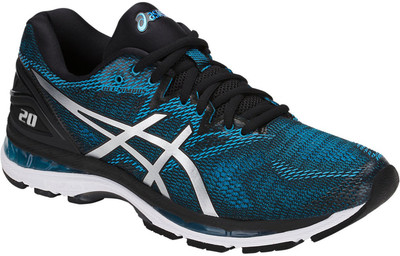 

Asics GEL-NIMBUS 20 Running Shoes For Men(Blue, Island blue/white/black