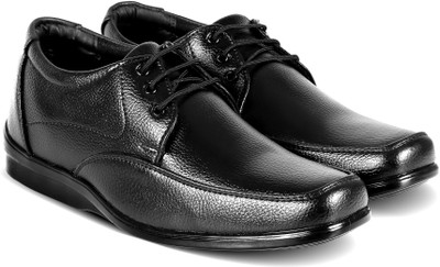

Action Synergy Men's Premium Comfort QUICK20 Black Formal Lace Up For Men(Black