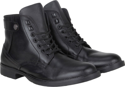 

Kraasa Zipper Boots For Men(Black
