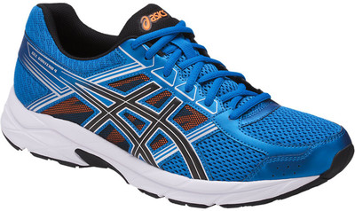 

Asics GEL-CONTEND 4 Running Shoes For Men(Blue, Directoire blue/black hot orange