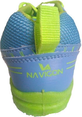 Navigon Boys & Girls Velcro Loafers(Light Blue, Sky blue