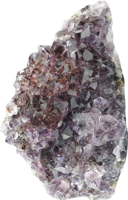 

Reiki Crystal Products Amethyst Natural Cluster 250-300 Gram Approx for Reiki Healing and Vastu Correction, Protection, Concentration, Spirituality, Natural Cluster Decorative Showpiece - 11 cm(Crystal, Purple)