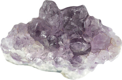 

Reiki Crystal Products Amethyst Natural Cluster 400-450 Gram Approx for Reiki Healing and Vastu Correction, Protection, Concentration, Spirituality, Natural Cluster Decorative Showpiece - 6 cm(Crystal, Purple)