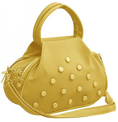 

BUY FOR CHANGE LLP Women Casual, Formal Yellow PU Sling Bag