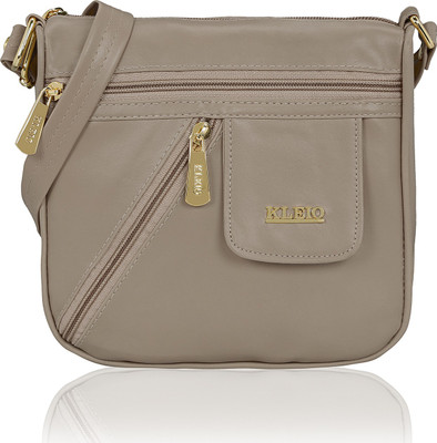 

Kleio Women Formal, Casual White PU Sling Bag
