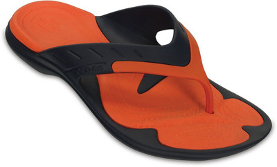 

Crocs MODI Sport Slippers, Navy/tangerine