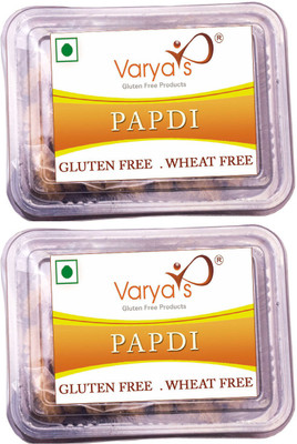 

Varya's Gluten Free Papdi - 2x125 grams(250 g, Pack of 2)
