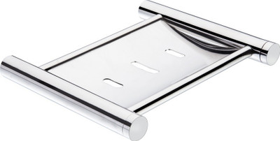 

Zaradise Dexa Bathroom Accessories - Bathroom Soap Rack/Holder/Stand/Case(Silver)