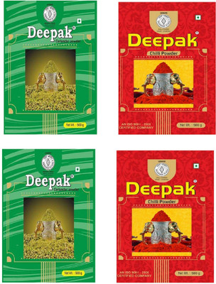 

Deepak 2 Corriender 2 Chilli Poder(4 x 500 g)