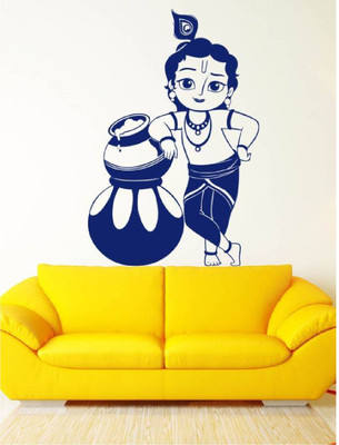 marvellous 90 cm m_makhanchor Self Adhesive Sticker(Pack of 1)