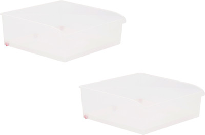 

Howards Amalie Pullout Organiser -Wide Storage Basket(Pack of 2)