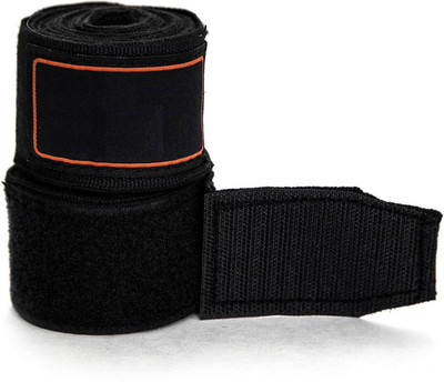 

QUINERGYS Black - Mexican Style Muay Thai MMA Kickboxing Training Boxing Hand Wraps (Pair) Wrist Support (, Scorpion Black