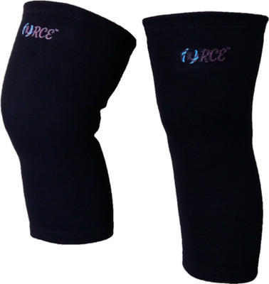 

RCE Stretchable Knee Cap for Pain Relief - (Pair) Knee Support (, Black