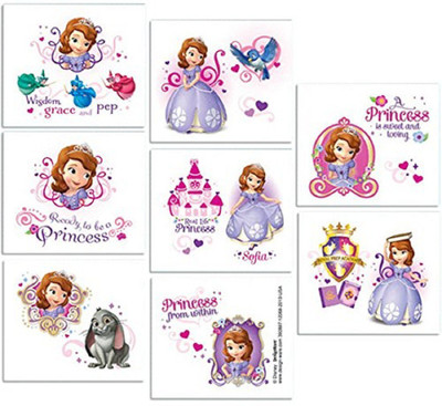 

Amscan Sofia The First Tattoos(Princess)