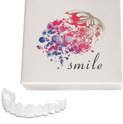 

Devavrat Upper False Teeth Cosmetic set Perfect Smile Comfort Fit Flex Teeth Teeth Whitening Kit