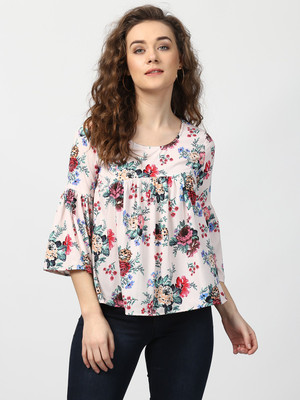 Harpa Casual 3/4th Sleeve Printed Women