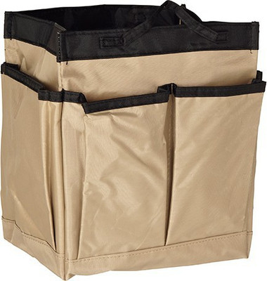 

Howards Handbag Organizer accessories and Cosmetic Pouch Large Natural Travel Toiletry Kit(Beige, Black)