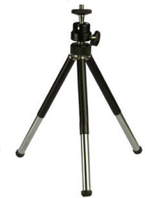 

TOTU Metal Tripod Black Tripod(Black, Supports Up to 120 g)