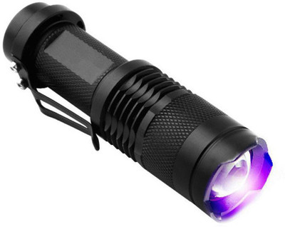 

tcs High quality CREE UV LED flashlight 365nm torch blacklight wavelength 395nm flashlight uv Ultraviolet Lamp
