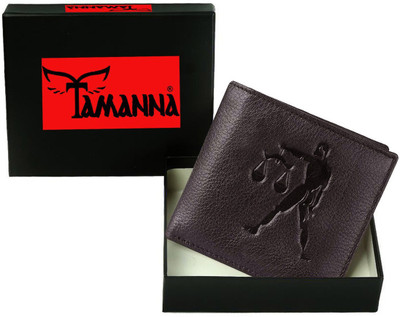 

Tamanna Men Casual Brown Genuine Leather Wallet(1 Card Slot)