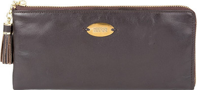 

Hidesign Women Casual Grey Genuine Leather Wallet(2 Card Slots), Brown