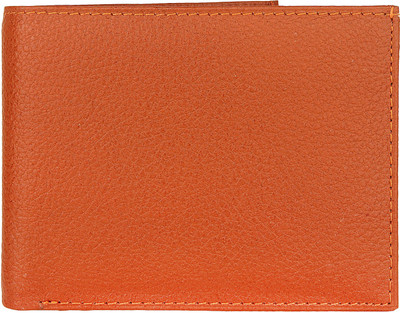 

ALW Men Tan Genuine Leather Wallet(7 Card Slots)