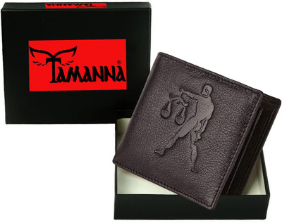 

Tamanna Men Casual Brown Genuine Leather Wallet(1 Card Slot)