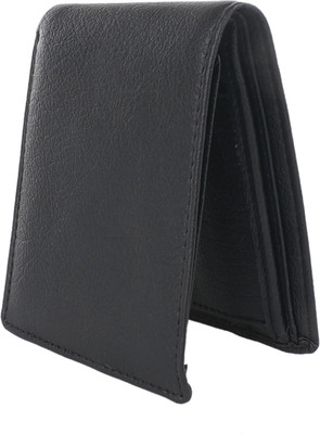 

SHAR Boys Formal Black Artificial Leather Wallet(6 Card Slots)