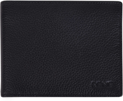 

Rene Men Casual Black Genuine Leather Wallet(5 Card Slots)
