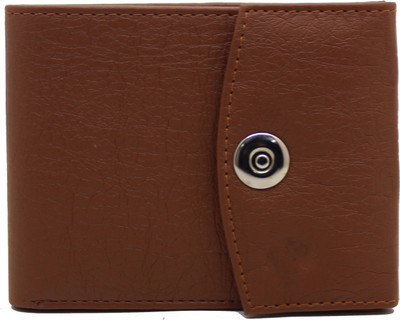 

MS Men Casual Brown Artificial Leather Wallet(6 Card Slots), Tan