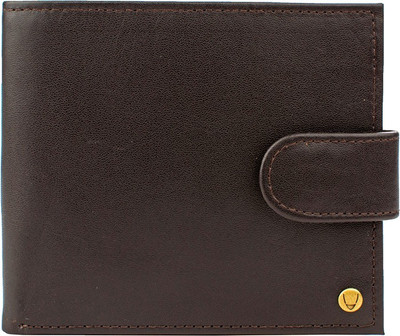 

Hidesign Men Casual Brown Genuine Leather Wallet(4 Card Slots)
