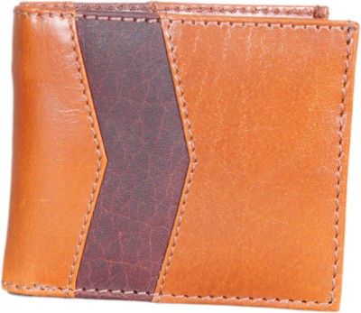 

Designer Select Men Casual Tan, Brown Genuine Leather Wallet(9 Card Slots), Brown;tan