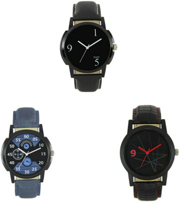 

Shree Enterprise Leather Belt (3 Pcs) Watch - For Boys