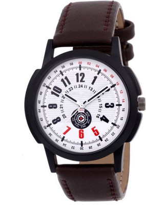 

spike 0076 stylish leather strap chronograph watch for girls and boys Watch - For Men