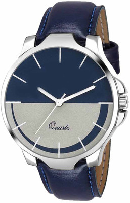 SPLAZOS Free size ~Mulitcolor Dial~ Leather strap analog Analog Watch  - For Men